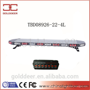 Flash estroboscópico de emergencia barra de iluminación aluminio (TBD08926-22-4 L)